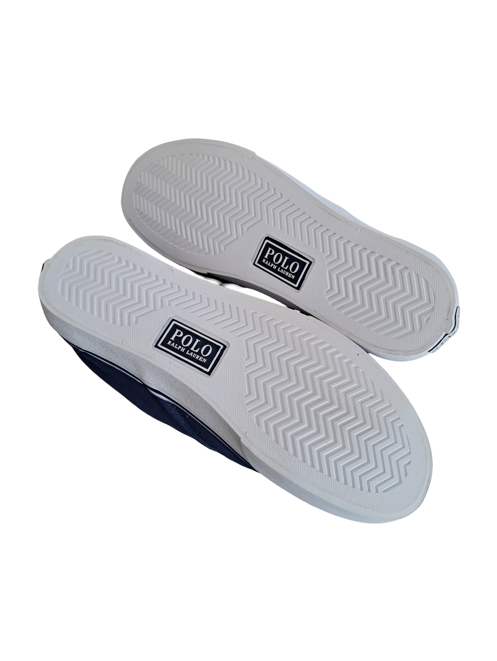 Polo Ralph Lauren KeatonMens Slip On Sneakers NEW Size 10.5 Navy Canvas - Picture 7 of 9